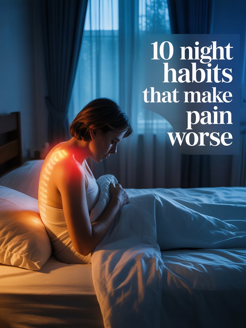 10 Night Habits That Make Pain Worse
