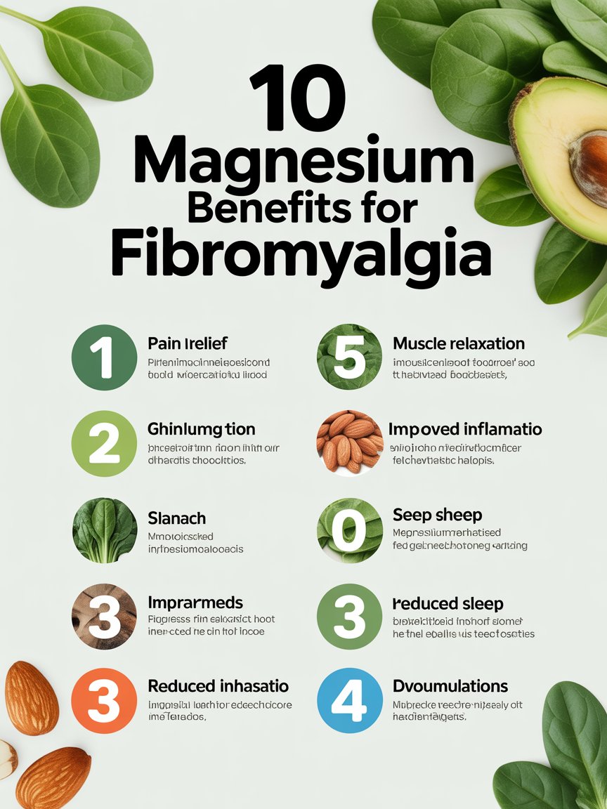 10 Magnesium Benefits for Fibromyalgia
