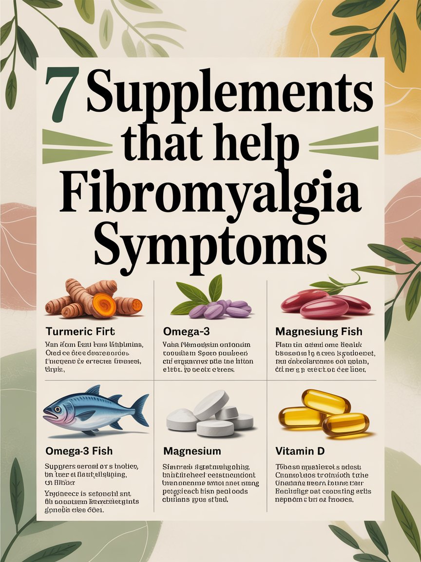 7 Supplements That Help Fibromyalgia Symptoms