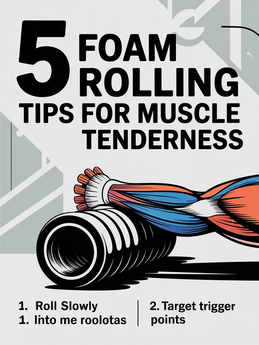 5 Foam Rolling Tips for Muscle Tenderness
