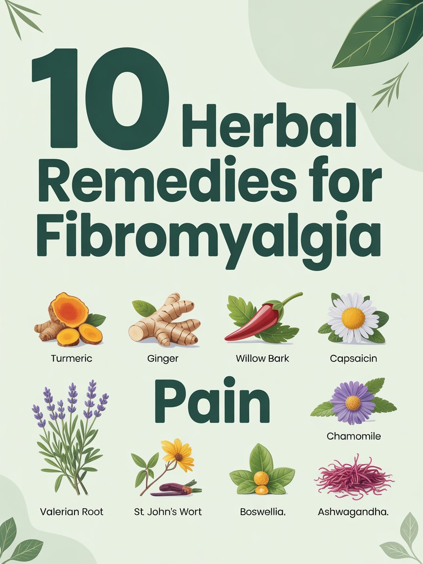 10 Herbal Remedies for Fibromyalgia Pain