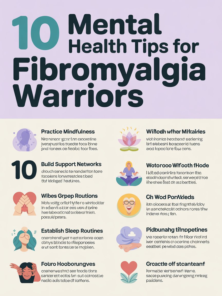 10 Mental Health Tips for Fibromyalgia Warriors