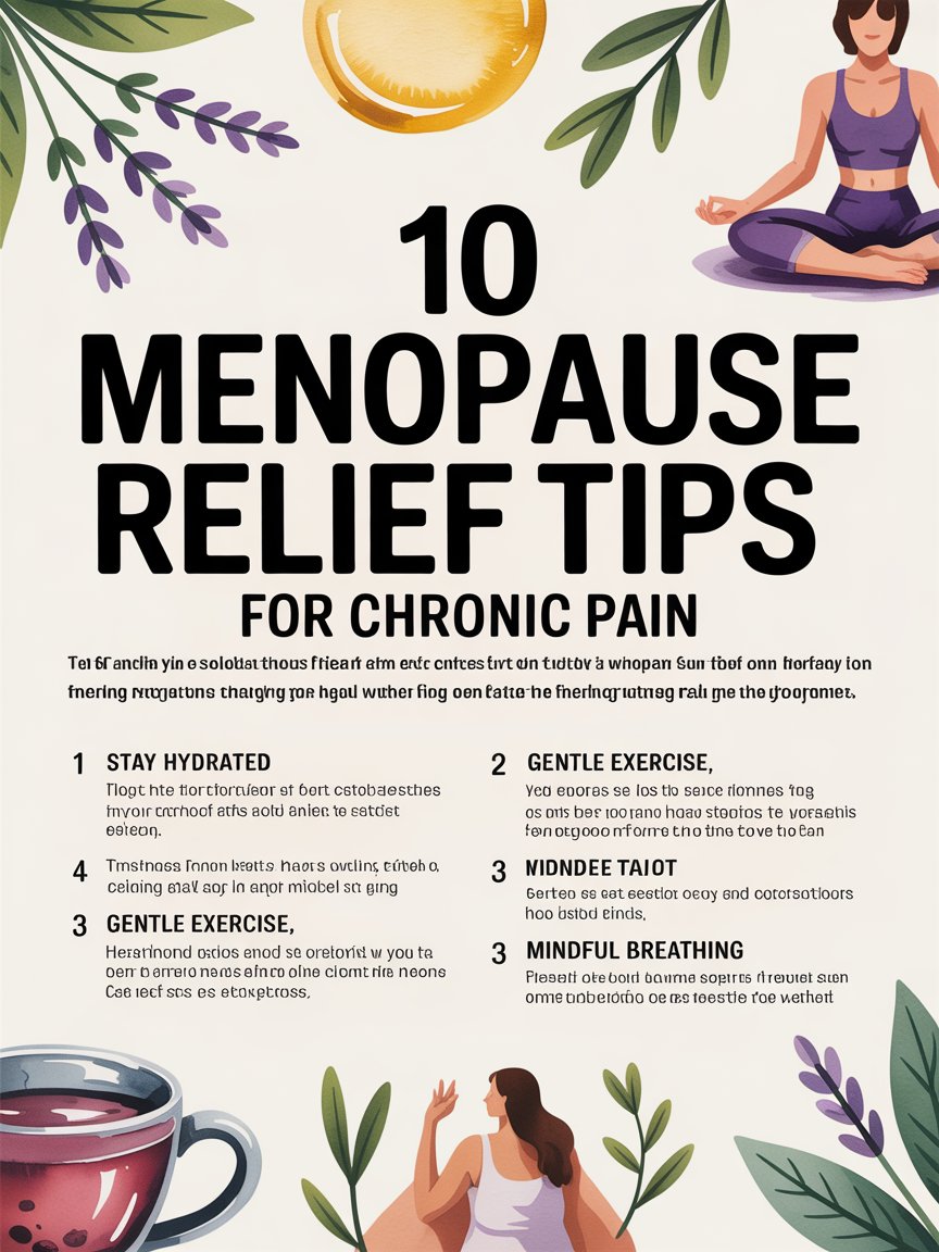 10 Menopause Relief Tips for Chronic Pain