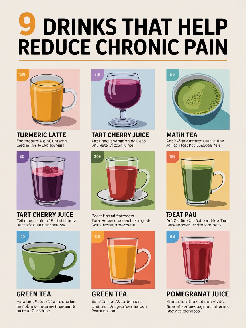 9 Drinks That Help Reduce Chronic Pain