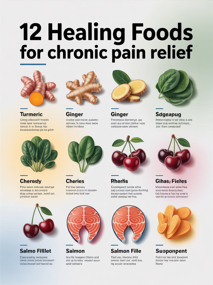 12 Healing Foods for Chronic Pain Relief