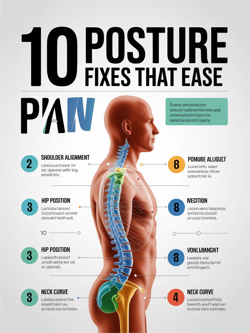 10 Posture Fixes That Ease Pain