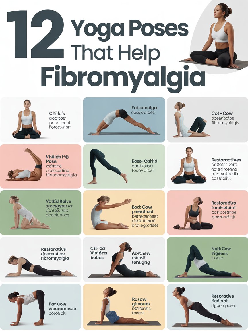 12 Yoga Poses That Help Fibromyalgia