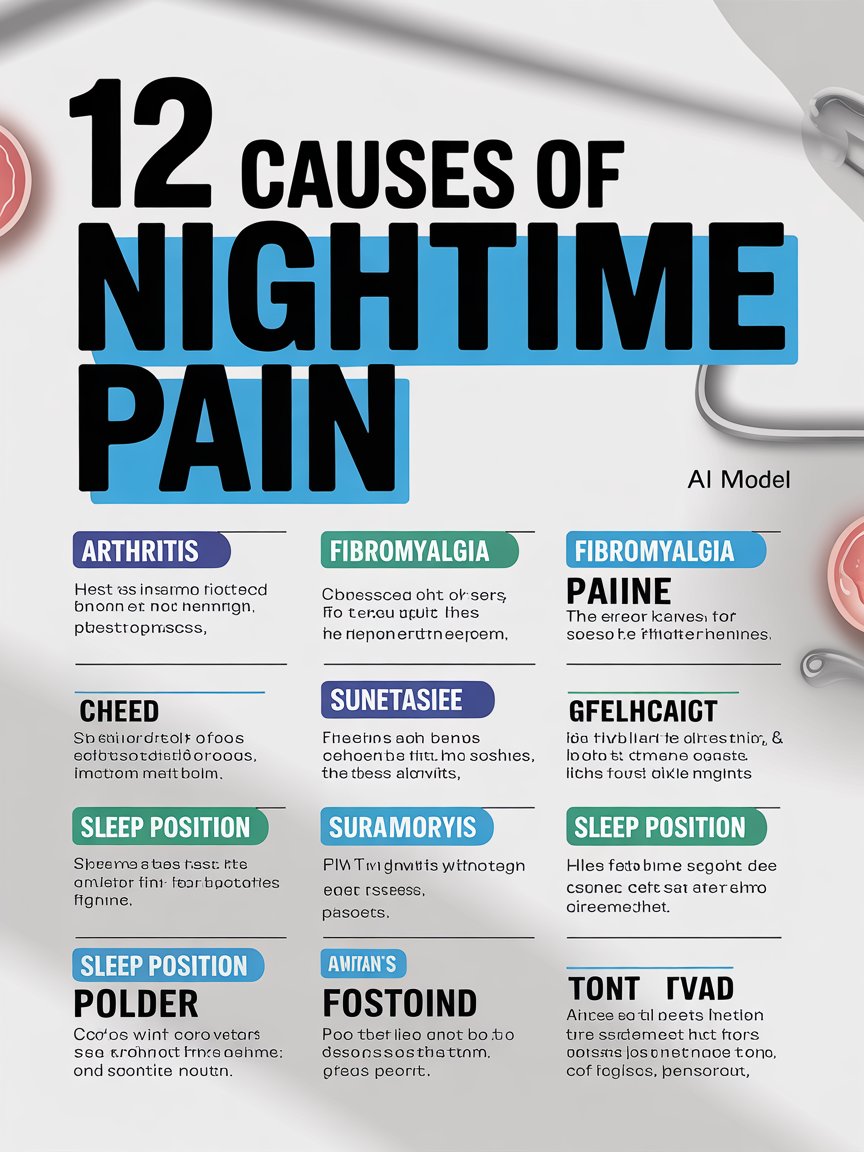 12 Causes of Nighttime Pain