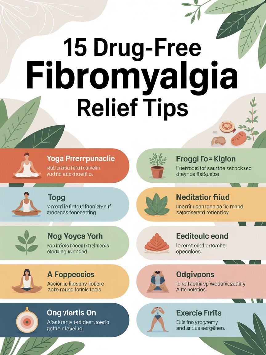 15 Drug-Free Fibromyalgia Relief Tips