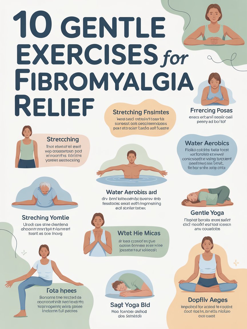 10 Gentle Exercises for Fibromyalgia Relief