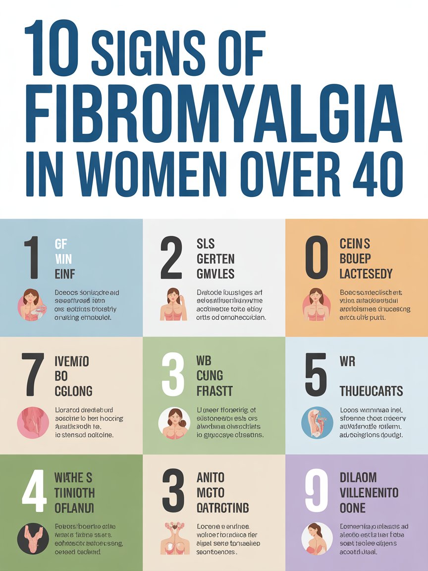 10 Signs of Fibromyalgia in Women Over 40
