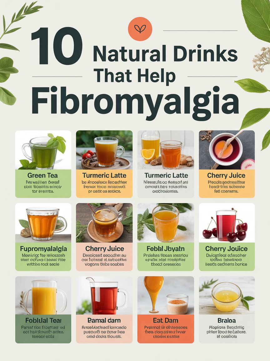 10 Natural Drinks That Help Fibromyalgia