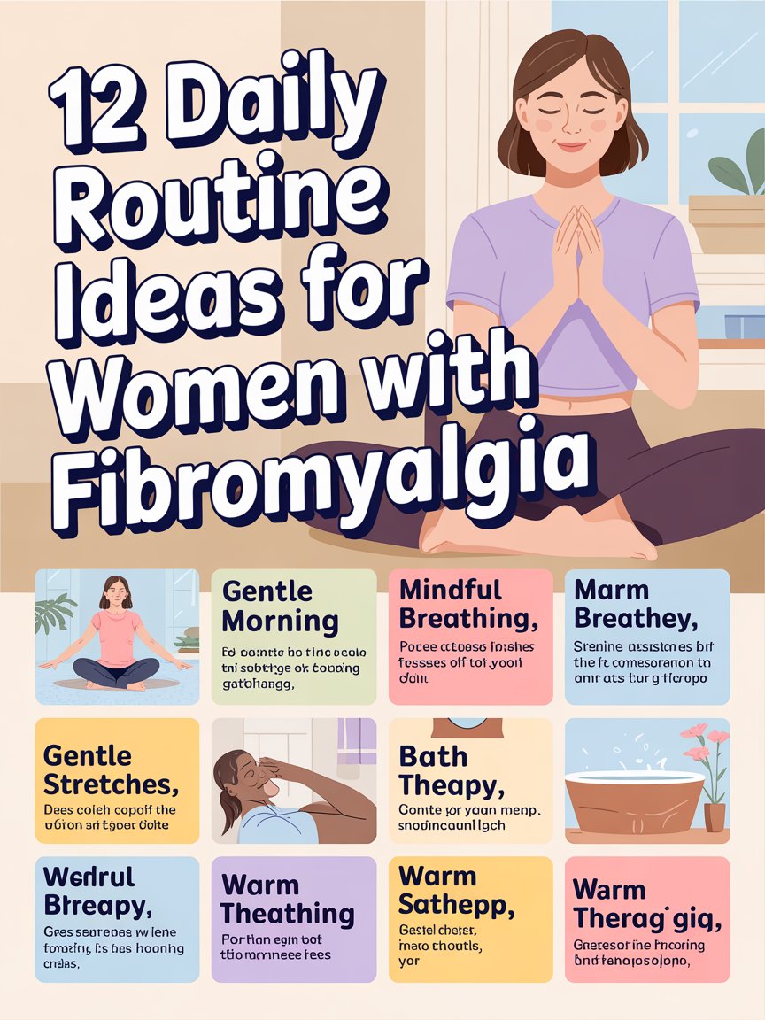 12 Daily Routine Ideas for Women with Fibromyalgia