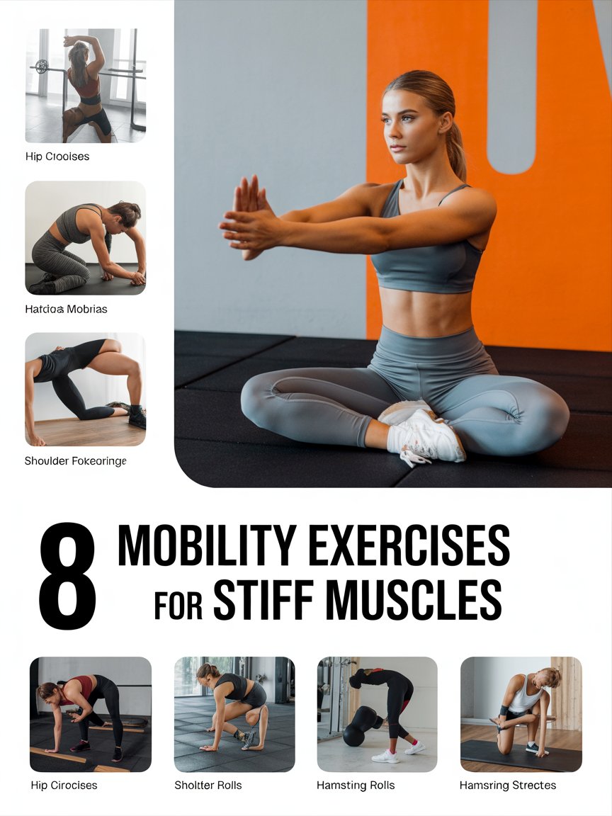 8 Mobility Exercises for Stiff Muscles