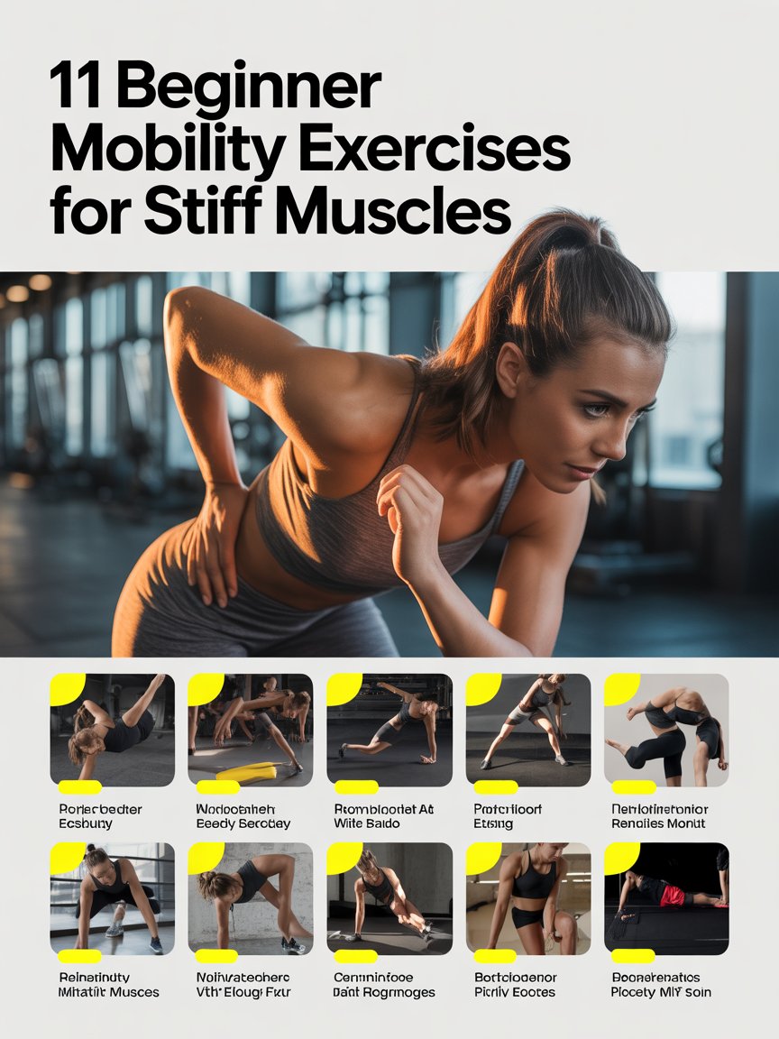 11 Beginner Mobility Exercises for Stiff Muscles