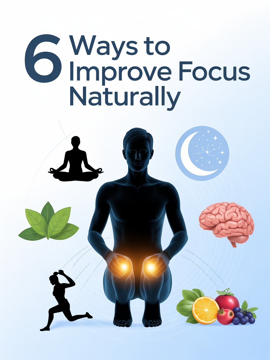 6 Ways to Improve Focus Naturally