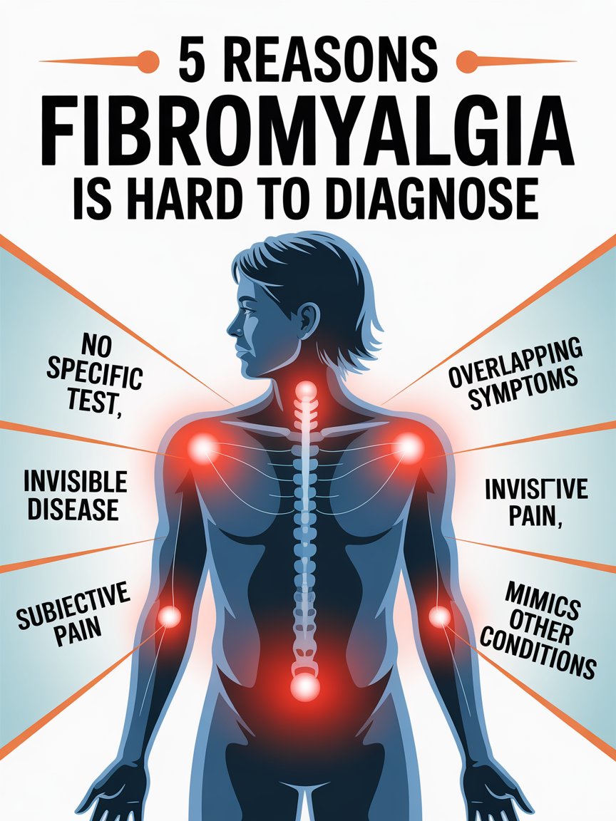 5 Reasons Fibromyalgia Is Hard to Diagnose
