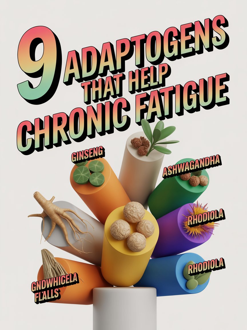 9 Adaptogens That Help Chronic Fatigue