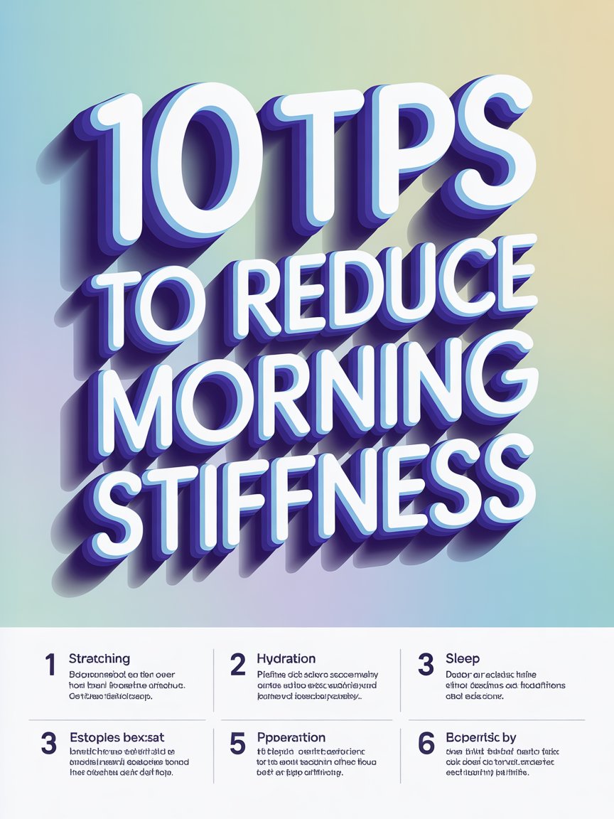 10 Tips to Reduce Morning Stiffness