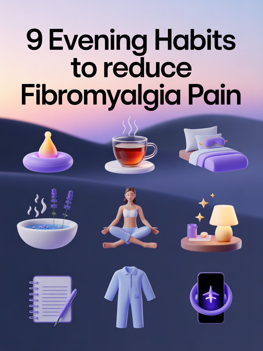 9 Evening Habits to Reduce Fibromyalgia Pain