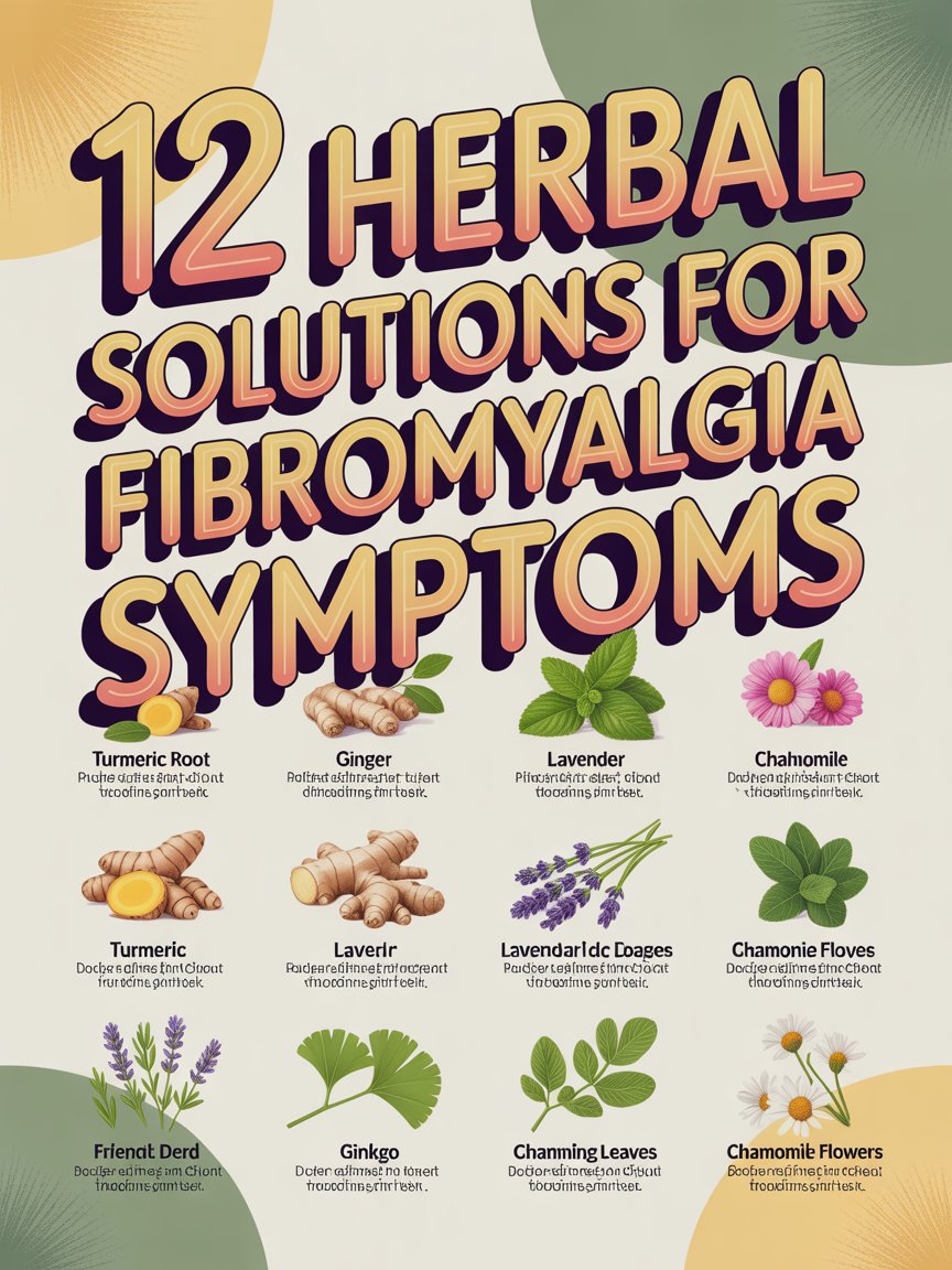 12 Herbal Solutions for Fibromyalgia Symptoms