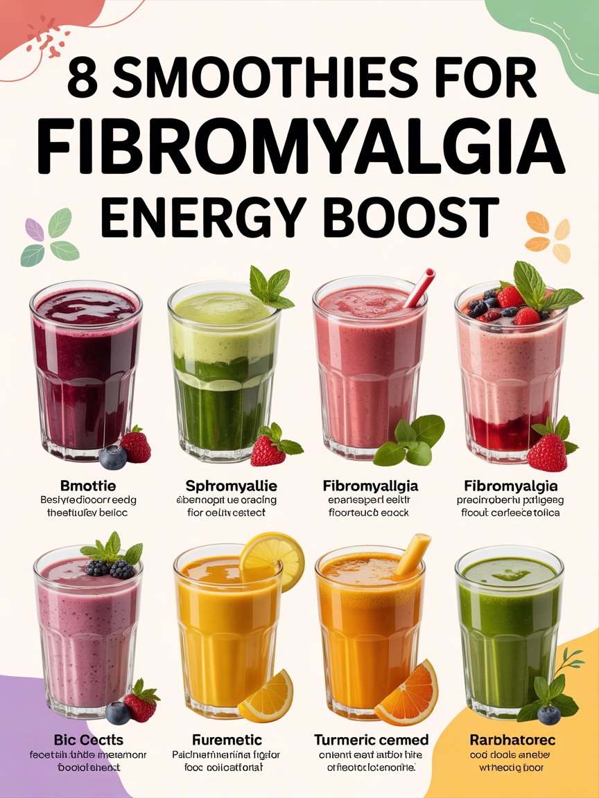 8 Smoothies for Fibromyalgia Energy Boost