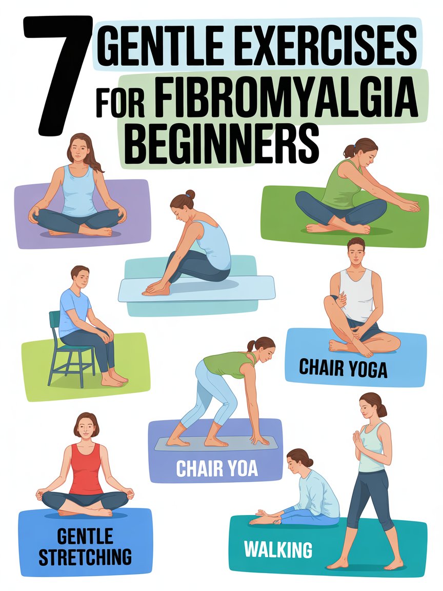 7 Gentle Exercises for Fibromyalgia Beginners