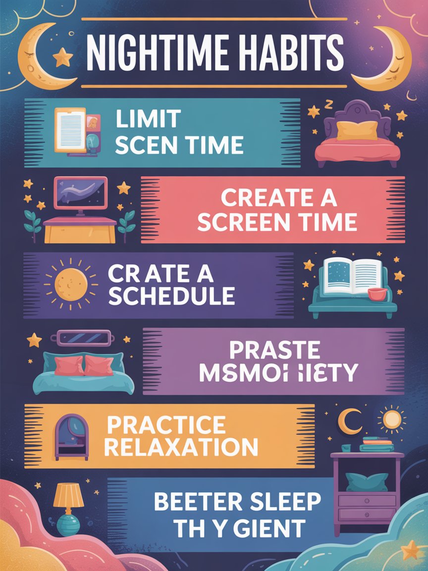 7 Nighttime Habits That Improve Sleep