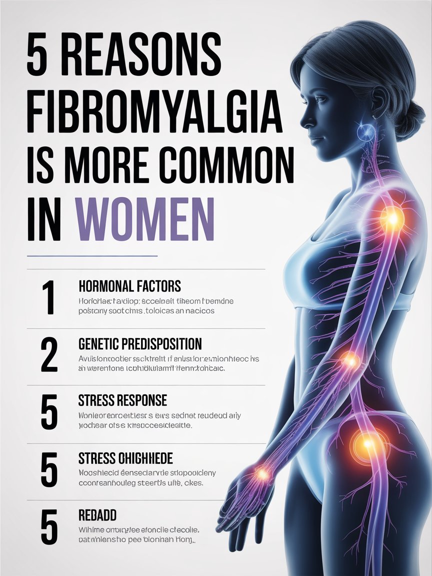 5 Reasons Fibromyalgia Is More Common in Women