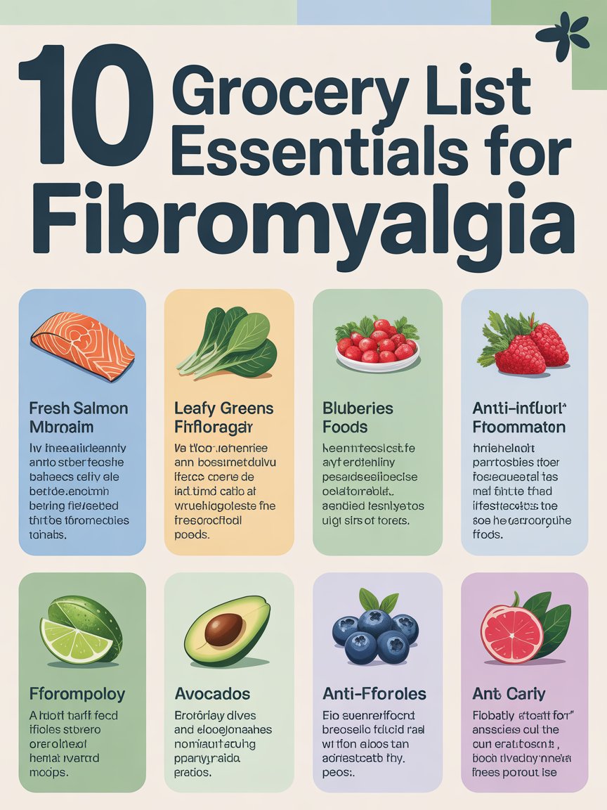 10 Grocery List Essentials for Fibromyalgia