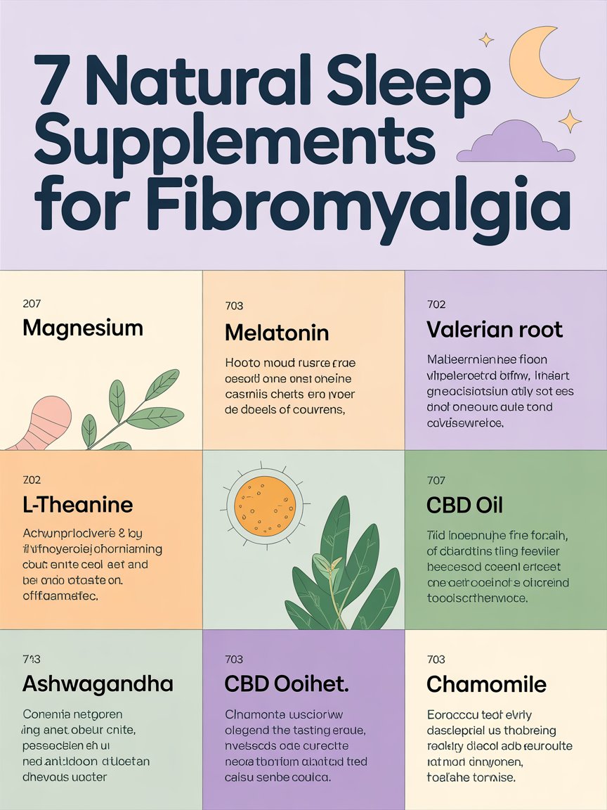 7 Natural Sleep Supplements for Fibromyalgia