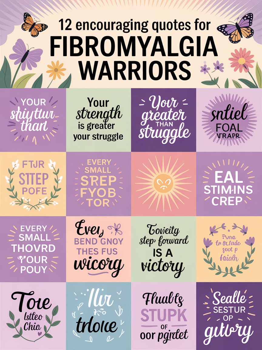 12 Encouraging Quotes for Fibromyalgia Warriors