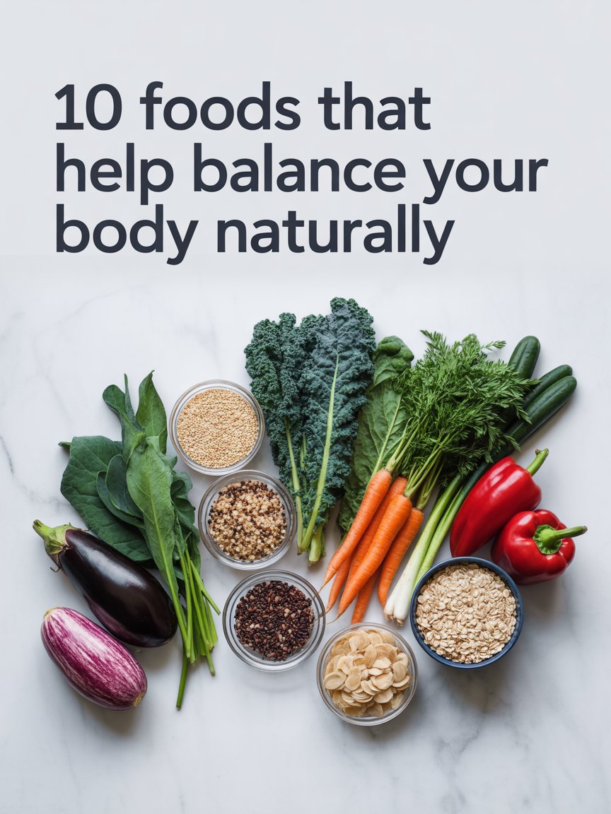10 Foods That Help Balance Your Body Naturally