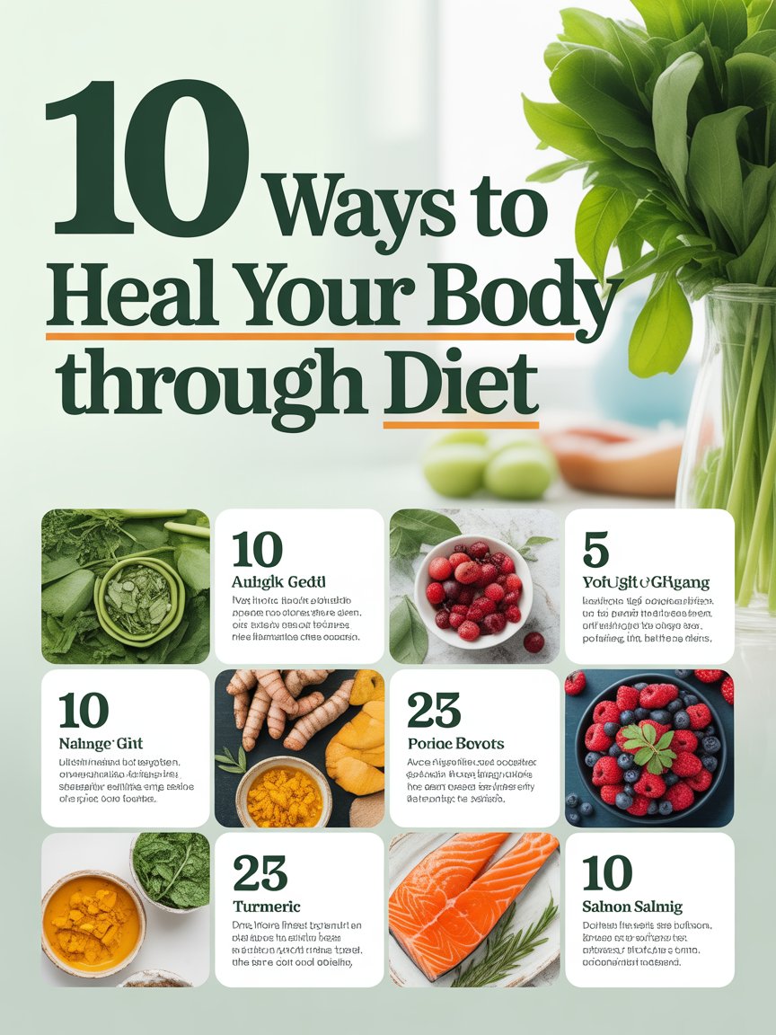 10 Ways to Heal Your Body Through Diet
