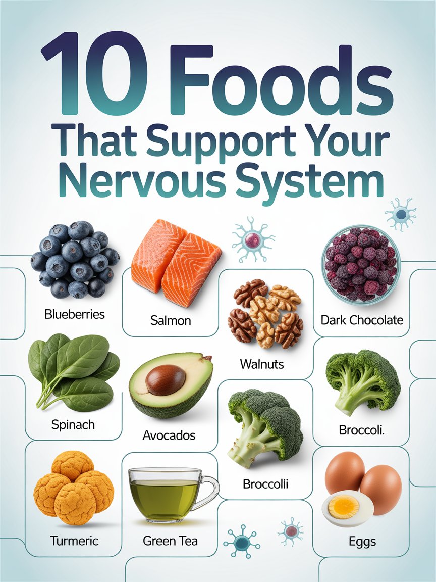 10 Foods That Support Your Nervous System