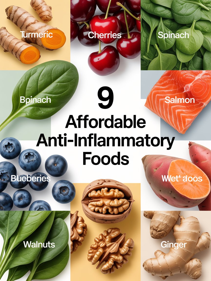 9 Affordable Anti-Inflammatory Foods
