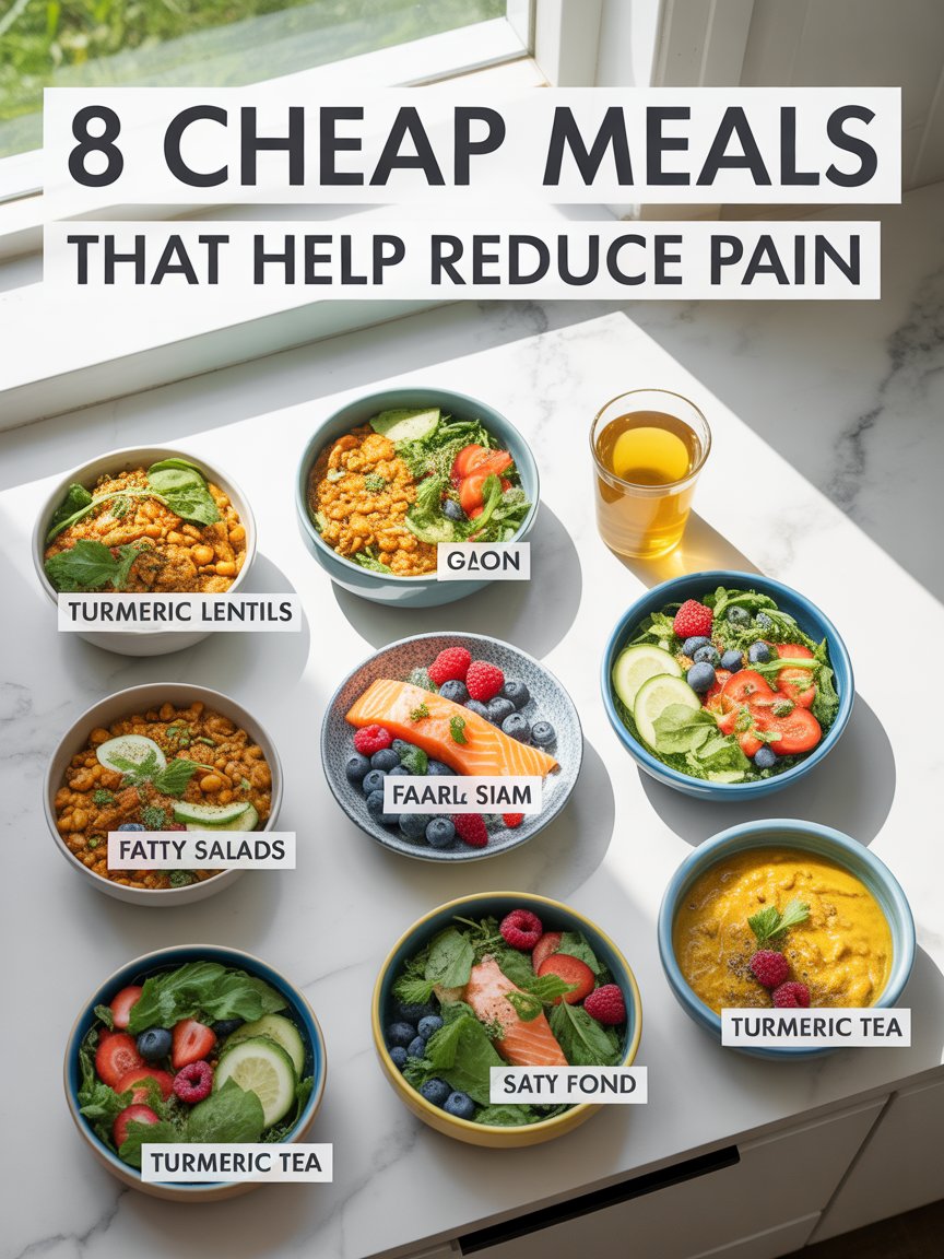 8 Cheap Meals That Help Reduce Pain