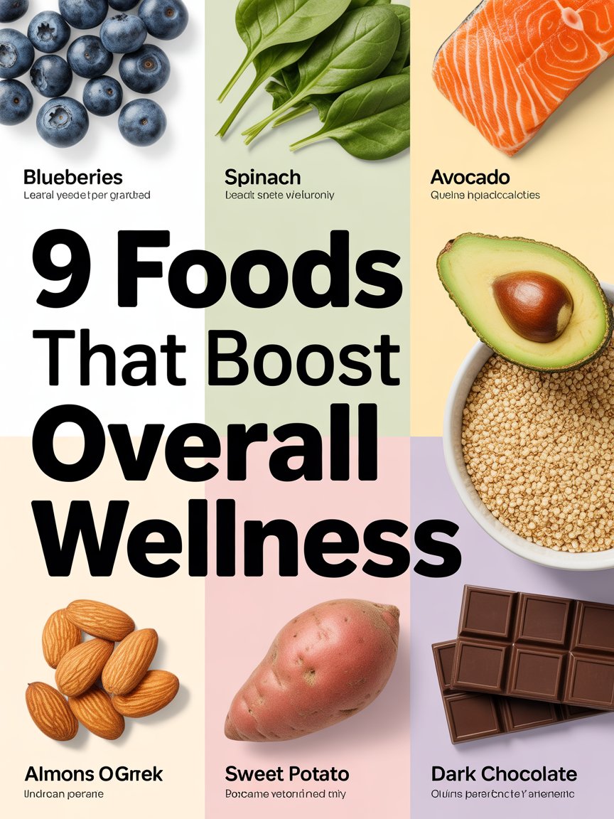 9 Foods That Boost Overall Wellness